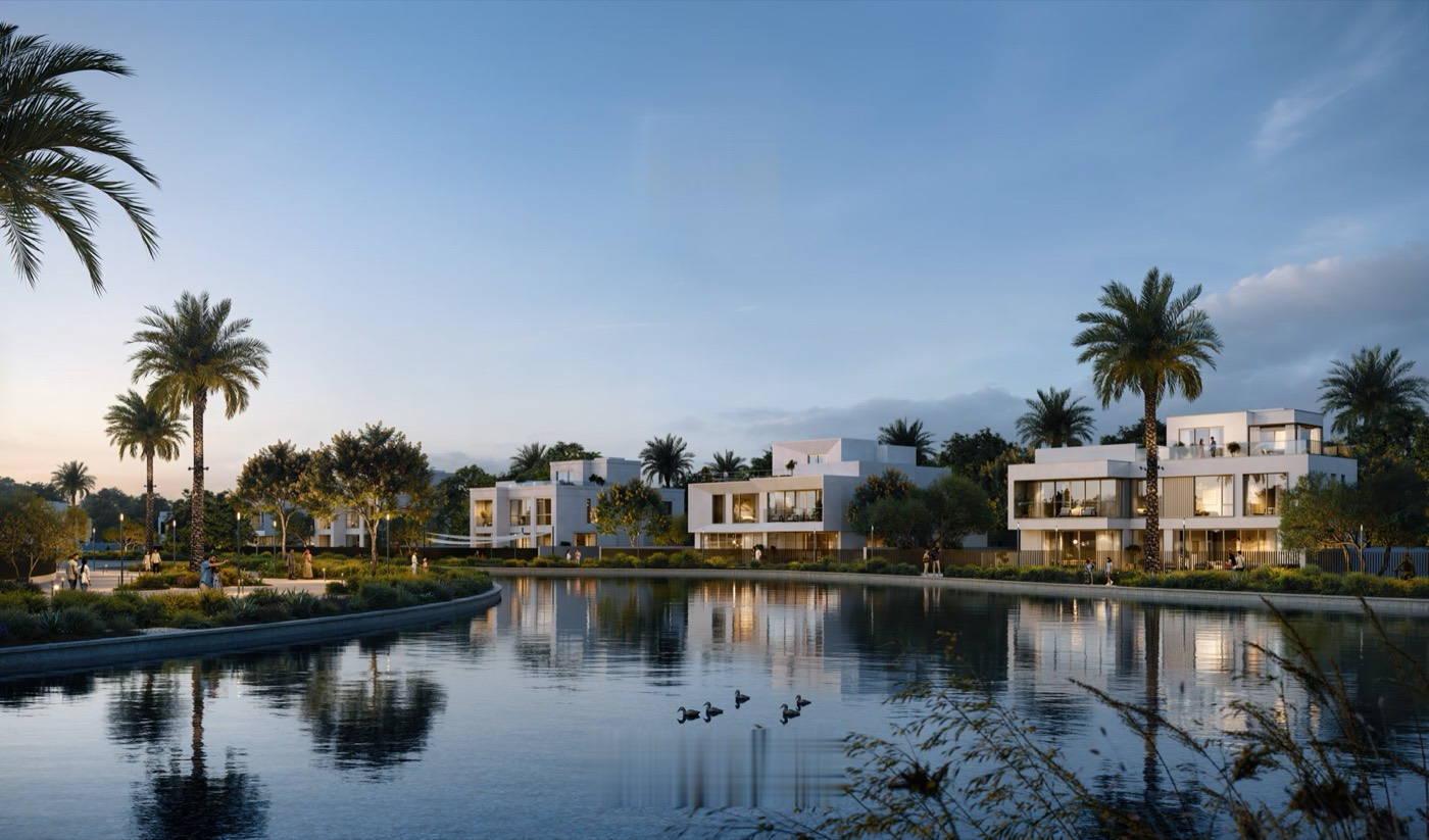 Address Villas Tierra villa at twilight